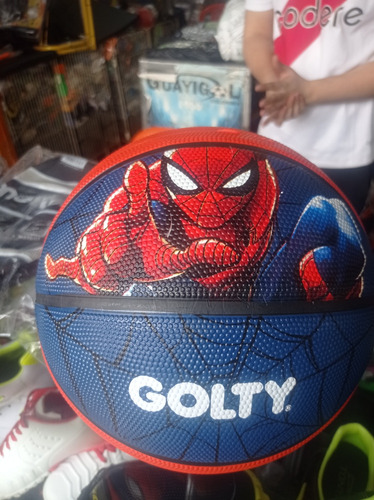Balón De Baloncesto Golty Competencia Marvel Spiderman, No 5