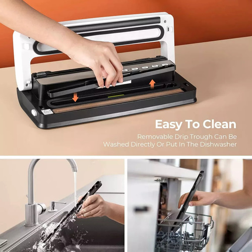 Máquina Selladora De Alimentos Al Vacio Secos Húmedos Mcjoy