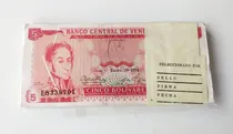 Comprar Paca De 100 Billetes Nuevos Y Consecutivos De 5 Bs 1974 E7