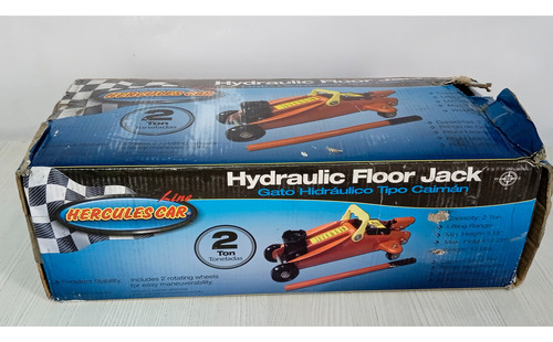 Gato Hidraulico Tipo Caiman Hercules 2 Ton Detalle (Usado)