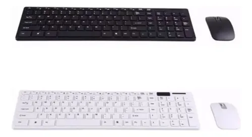 Kit Portátil De Teclado + Mouse Inalámbrico Óptico K-06
