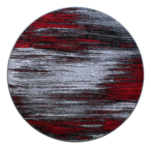 Masada Rugs - Alfombra Moderna Contemporanea Color Gris/negr