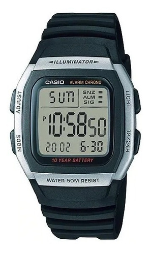 Reloj Hombre Casio W-96h Garantia Oficial
