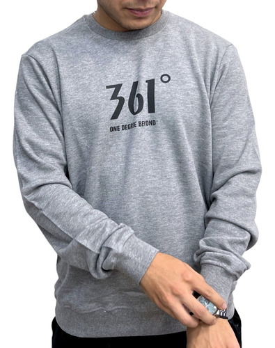 Buzo 361 Creaw Sweat Sportwear Hombre 2231bg