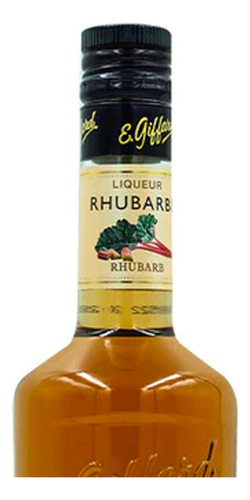 Pack De 6 Licor Giffard Rhubarbe 700 Ml