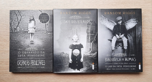 O Orfanato Da Srta. Peregrine - 3 Livros De Ransom Riggs 