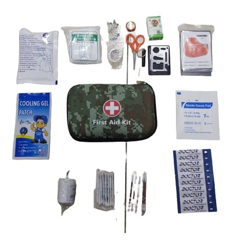 Kit Primeros Auxilios Emergencias Camping Botiquin