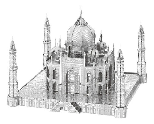 Taj Mahal India Arquitectura Rompecabezas 3d Metal Puzzle