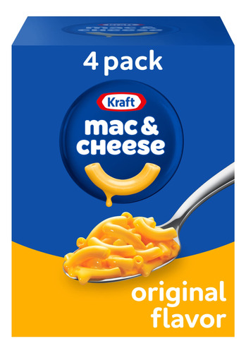 Kraft - Cena De Macarrones Y Queso De Sabor Original (paquet