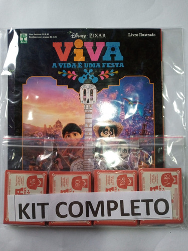 Álbum De Figurinhas Viva Completo Para Colar + Revista 