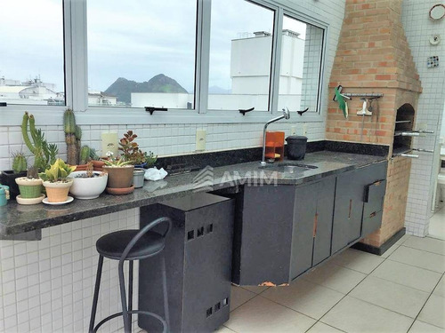 Linda Cobertura Em Charitas,com 4 Suítes E Ampla Área De Lazer Com Piscina Em Alvenaria E Sauna. Niterói, Rj - Co0172