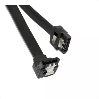 Cable Sata 3 | 6gbps | Negro | 40cm | Conector En L