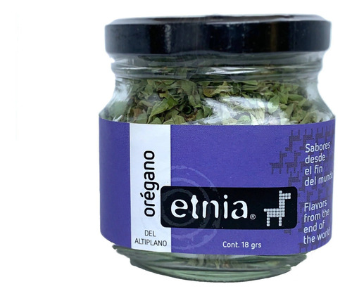 Etnia Oregano Del Altiplano Cosecha Aymara Natural 18 Grs