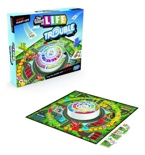 Hasbro Gaming Game Mashups Life And Trouble