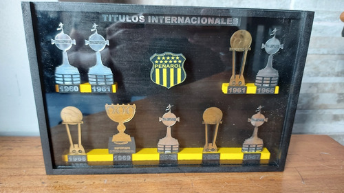 Club Peñarol(uruguay)-cuadro De Titulos Internacionales