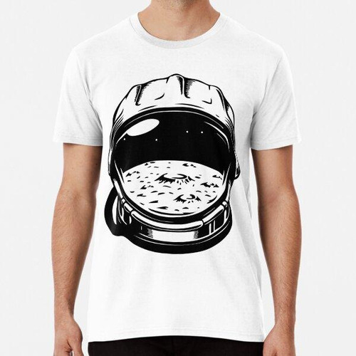 Remera Space Head - Casco De Astronauta Algodon Premium