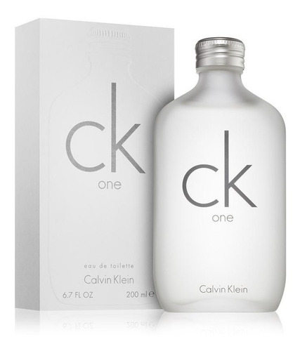 Calvin Klein Ck One Edt 200 ml Unisex Original (sin Celofan)