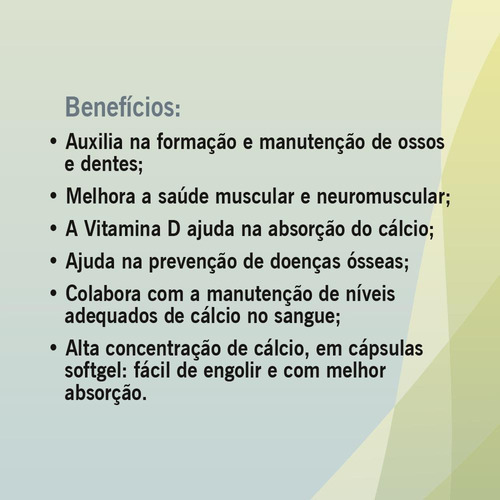 Kit Vitgold Ultra Calcium de 1200 mg de vitamina D3, 1000 UI, 2 x 60 cápsulas