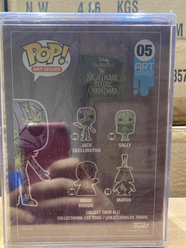 Jack Skellington 05 Nightmare Before Christmas Art Funko Pop