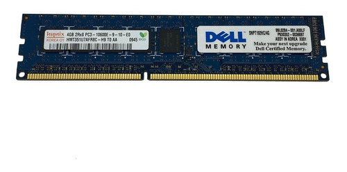 Memoria Ecc 4gb Pc3-10600e 1333mhz Udimm Dell Poweredge T110