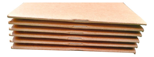 Libreta P.kraft Para Personalizar 12x9cm Canario 20 Hojas