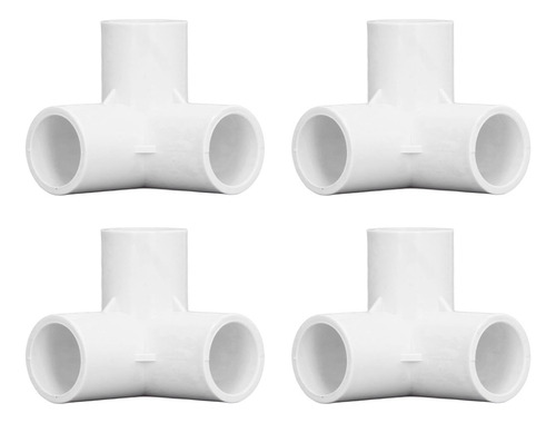 Encaixes De Plástico Em Forma De Camiseta, 10 Peças, Tubo De