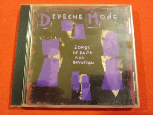 Cd Depeche Mode Songs Of Faith And Devotion - Usa- 1993