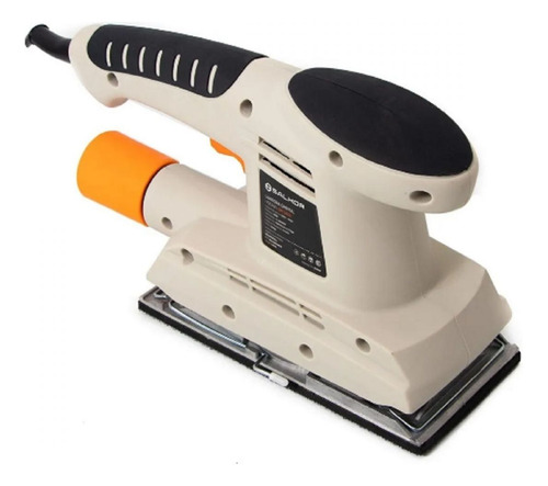 Imagen 2 de 7 de Lijadora Orbital Salkor De Mano 90x187mm 180w Madera Hogar