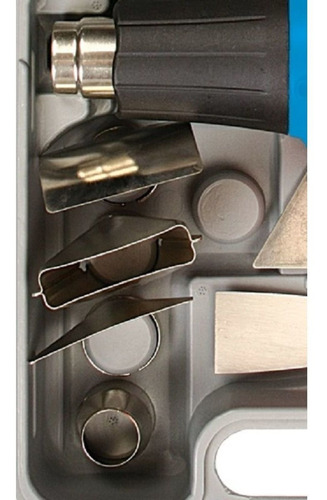 Pistola De Calor Gamma 2000w Estuche Accesorios G1935kar