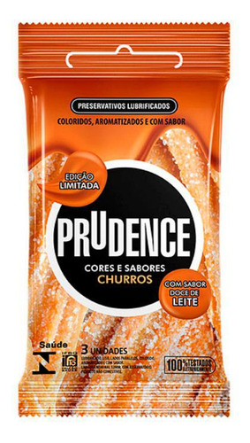 Kit 3 Camisinhas Prudence Sabor Churros E Doce De Leite