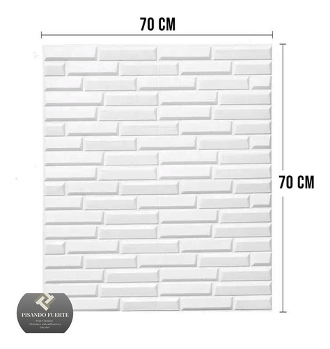 Imagen 3 de 8 de Placa Para Pared Autoadhesiva Revestimiento 3d Diseños