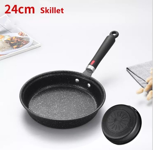 Imagen 5 de 8 de Set De Cocina Olla Sarten Wok Anti Aderente Con Inducción