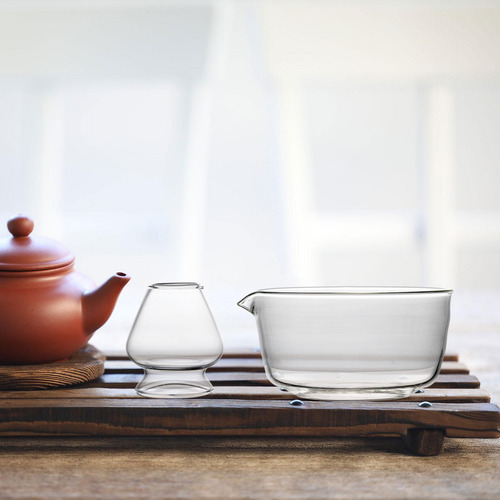 Juego De Té Con Tazón De Vidrio, Soporte Chasen Estilo E
