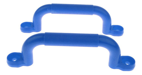 Manija Antideslizante Con Escalada Para Patio De Juegos Azul