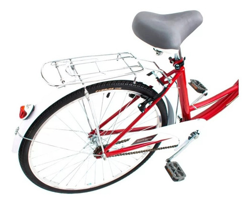 Imagen 4 de 10 de Bicicleta Mujer Rodado 26 Paseo Canasto Lamborghini 7160