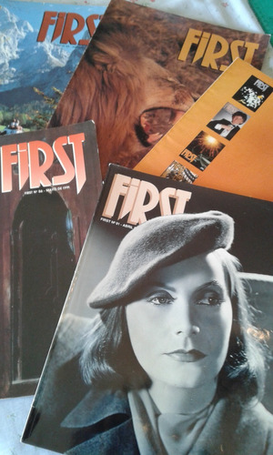 5 Revistas  First  Nº 56 - 59 - 61 - 62 - 91