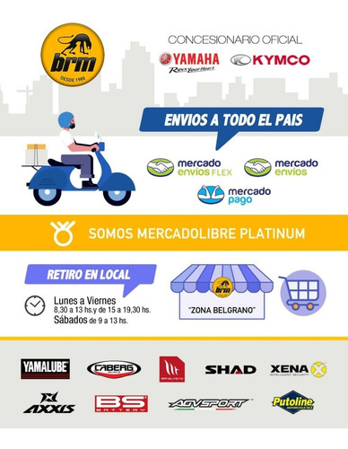 Cubierta Delantera Michelin City Grip 110/70 R13 Scooter Brm