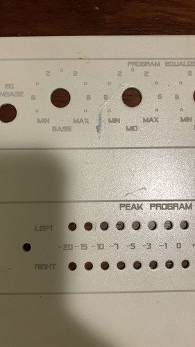 Mixer Rane Placa Frontal Mp24 (Usado)