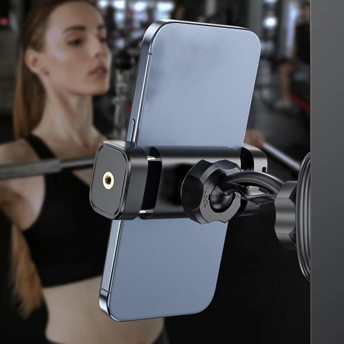 Soporte Magnético Para Teléfono Gym, Resistente, Soporte Par