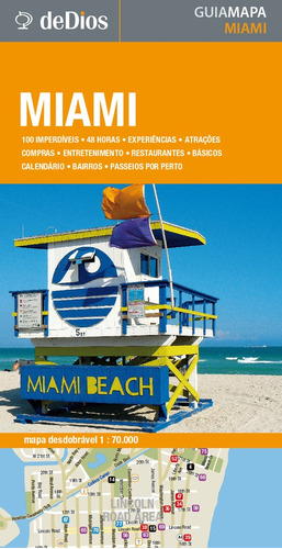 Guía Mapa De Miami. De Dios Guías De Viaje.