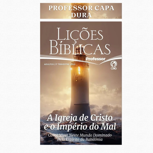 Revista Escola Bíblica Dominical Adulto Professor Capa Dura