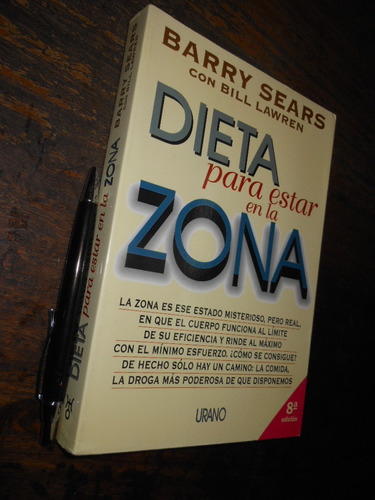 Dieta Para Estar En La Zona Barry Sears Bill Lawren Ed. Uran