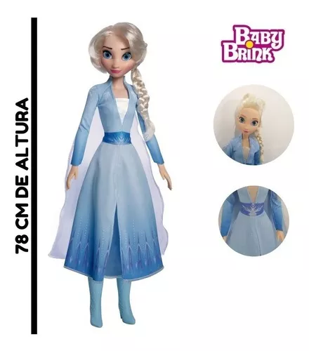 Princesa Disney Elsa Gigante 82cm - Frozen 2