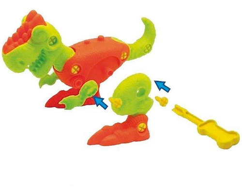 Dinosaurio De Juguete Bebe Junior Surtido P Armar 3 Modelos