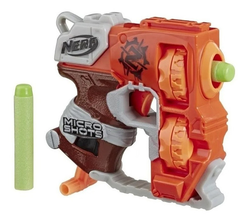 Pistola Nerf Microshots Flypfury Zombie Strike E3002 Hasbro