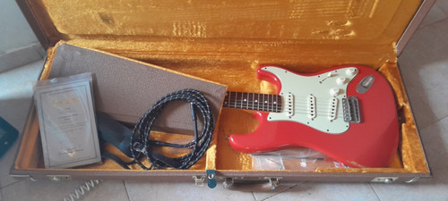 Fender Custom Shop 62 Relic Fiesta Red.