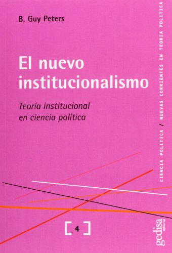El Nuevo Institucionalismo -sin Coleccion-