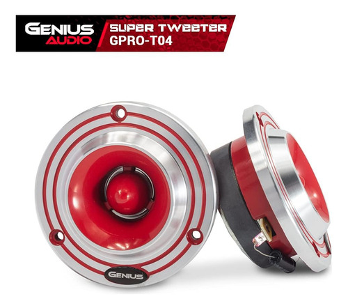 Gpro-t04 Tweeters Open Show Diafragma De Aluminio 92 Db/w