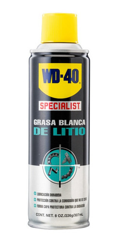 Specialist Wd-40 Grasa Blanca De Litio 8 Oz