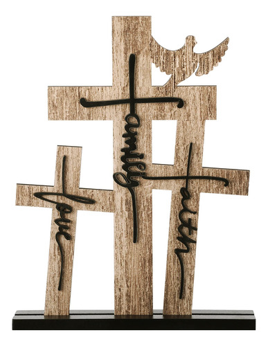 Cruz De Natividad De Madera, Decoración De Mesa, Cruz Decora